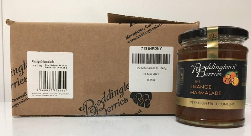 Orange Marmalade - 340g Jars (Box of 9)