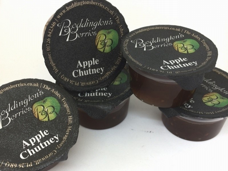 Boddington's Berries | Apple Chutney | 28g Foils