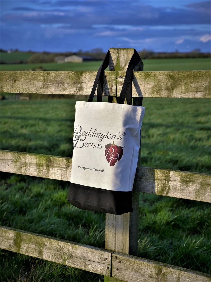 Boddington's Berries Canvas Shopper