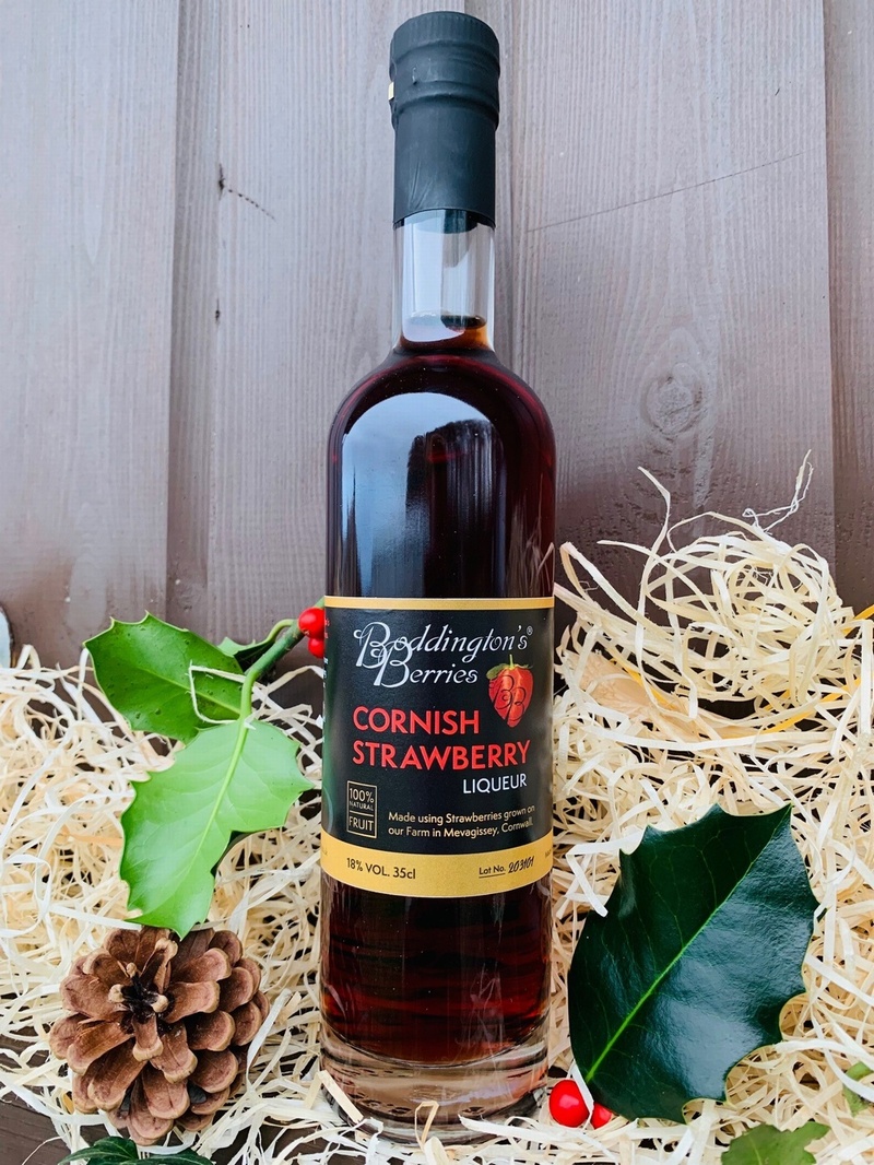 Boddington's Berries - Cornish Strawberry Liqueur 35cl Bottle