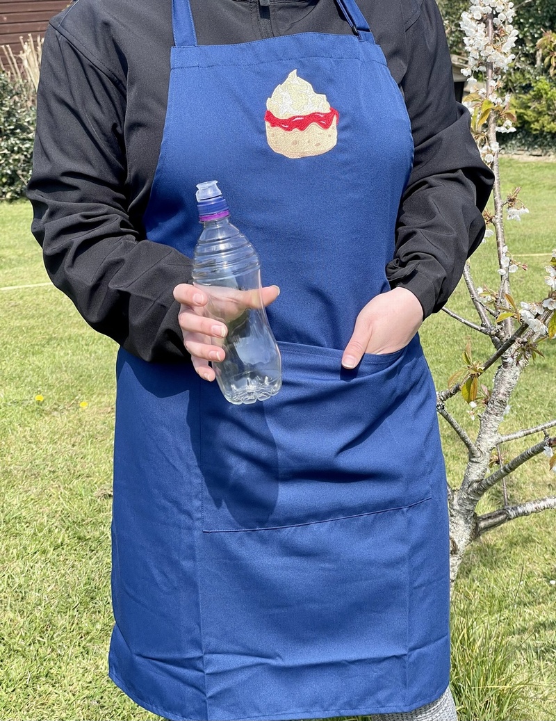 Jam First Scone Apron - 100% made from plastic bottles!