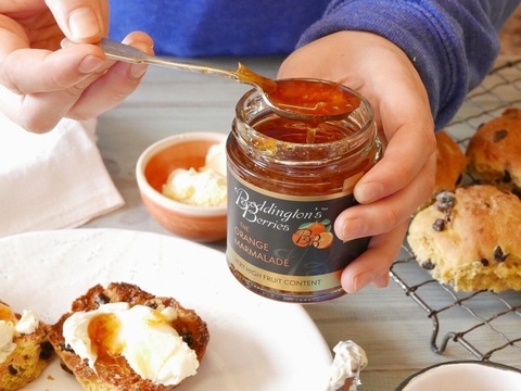 Boddington's Berries | Orange Marmalade on Spoon