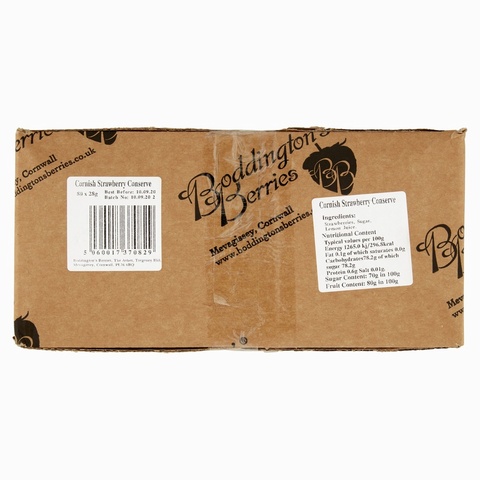 Strawberry Conserve - 28g Individual Portion (Box of 80)