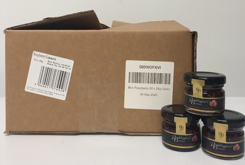 Raspberry Conserve - 28g Jars (Box of 50)