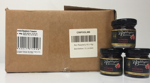 Raspberry Conserve - 48g Jars (Box of 50)