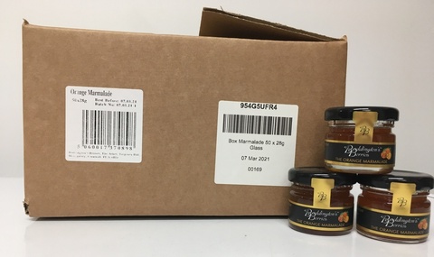 Orange Marmalade - 28g Jars (Box of 50)