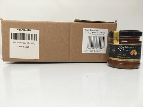 Orange Marmalade - 113g Jars (Box of 12)