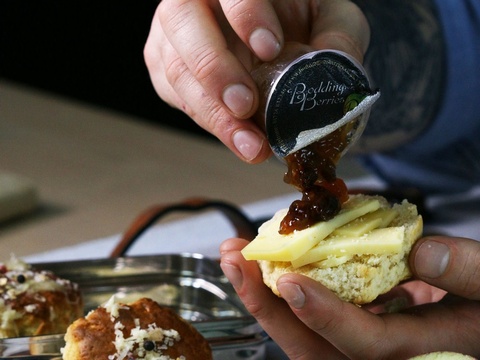Boddington's Berries | Apple Chutney | Savoury Scone