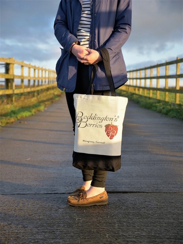 Boddington's Berries Canvas Shopper