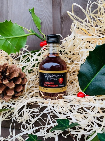 Cornish Strawberry Liqueur - 5cl Bottle