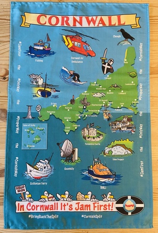 Jam First Large Cornish Tea Towels